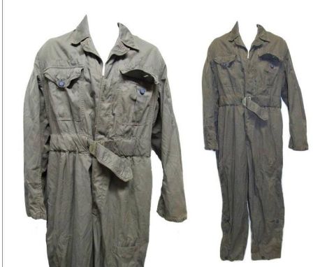 RAF Flight Suit Coveralls labelled 22C/1143 Size 7 with War Department arrow 21202 