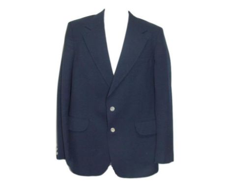 Mens Vintage Christian Dior 'Monsieur' Dark Blue Blazer, size 42L 