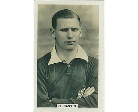 SCERRI, International Footballers, No. 11, Bastin (Arsenal), EX