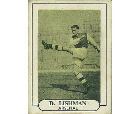 WILKINSON, Popular Footballers, No. 3 Lishman (Arsenal), G