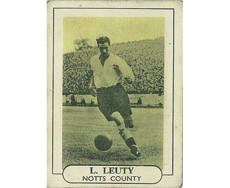 WILKINSON, Popular Footballers, No. 5 Leuty (Notts County), G