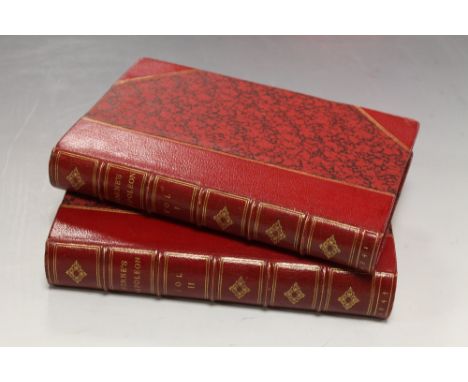 R. H. HORNE (Ed.) - THE HISTORY OF NAPOLEON:', published by Robert Tyas, 1841, two vols. (2) Condition Report:Very good condi