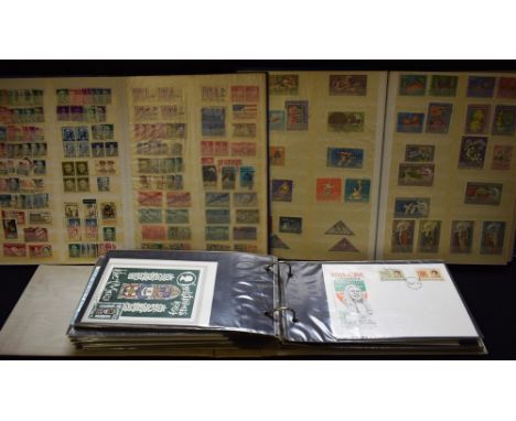 Stamps and First Day Covers - Isle of Man, 1980's; Jersey 1990's (4)