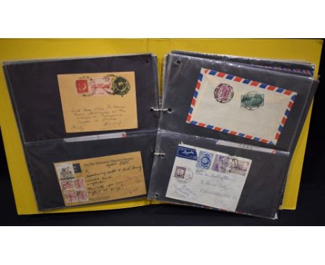 Stamps - an album of postal history and first day covers, from Pakistan and Bangladesh