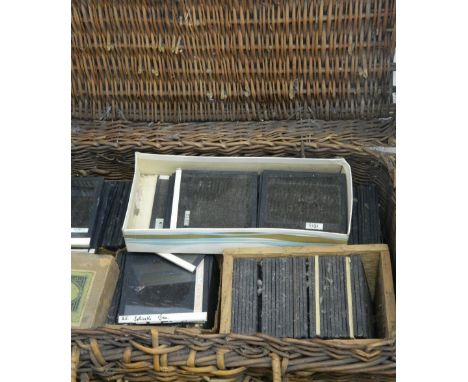 A collection of magic lantern slides