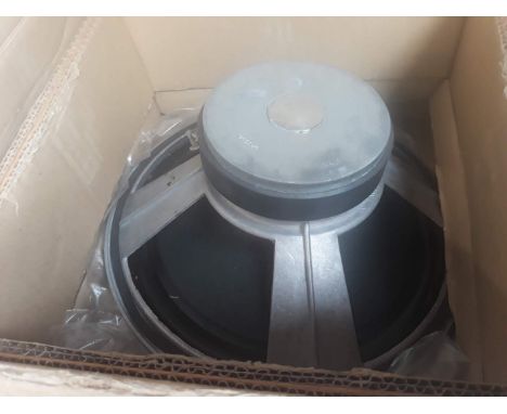 A box containing one Celestion speaker 