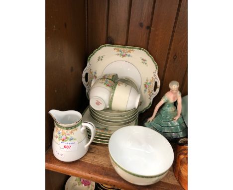 A Noritake tea set 