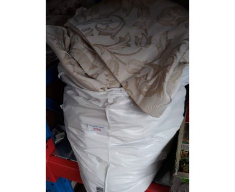 A bag of curtains 
