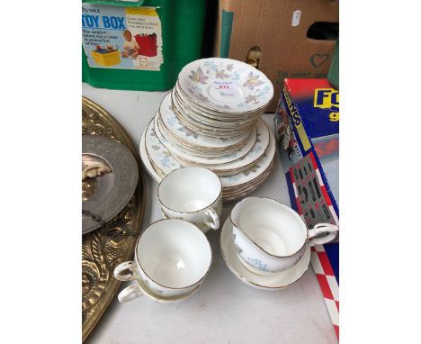 Paragon Enchantment part tea service appx 25 pieces 