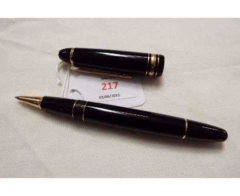 A Mont Blanc 'Pix' roller ball pen