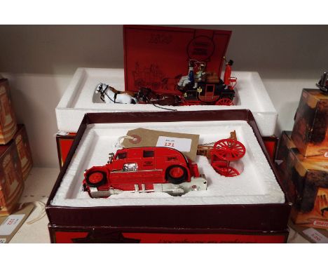 A Matchbox models of yesteryear YS-39 Passenger Coach and Horses, C1820 boxed and a YS-9 1936 Leyland Club Fire Engine FK-7, 