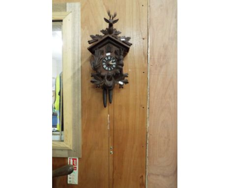 A Black Forest style cuckoo clock