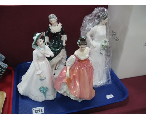 Royal Worcester Figurine 'Catherine Duchess of Cambridge, (boxed), Royal Doulton Fair Lady HN2835 and Julia HN2706, plus a fu