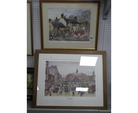 Terry Gorman 'The Moorhead' Ltd Edition Colour Print, of 500, 31 x 45.5cm, graphite signed, W.H.Kirby 'Boxing Day' Ltd Editio