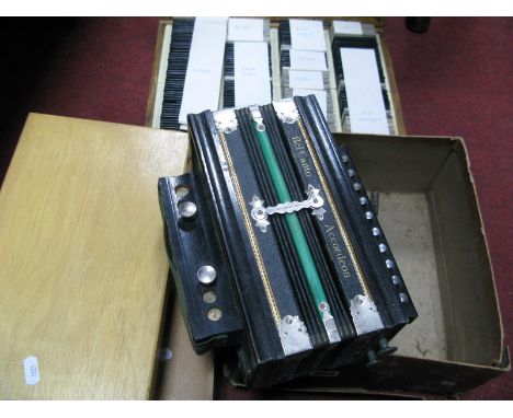 A Quantity of Projector Slides, in three boxes, Bel Canto Accordion.