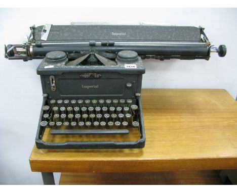 Imperial Typewriter, circa early to mid XX Century.