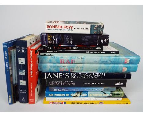 15 x military books - Lot includes an 'Aircraft of World War 2' book, an 'Encyclopedia of Aircraft of World War 2' book, a 'J