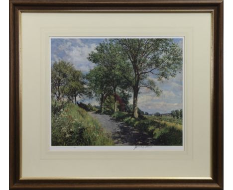 * JAMES MCINTOSH PATRICK LLD RSA ROI ARE (SCOTTISH 1907 - 1998), UNTITLED limited edition print, signed and numbered 349/850 