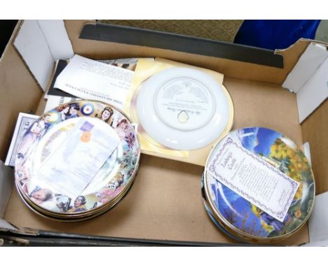 A collection of Villroy &amp; Boch for Bradford Exchange Decorative wall plates:&nbsp;to include&nbsp; gone with the wind pla
