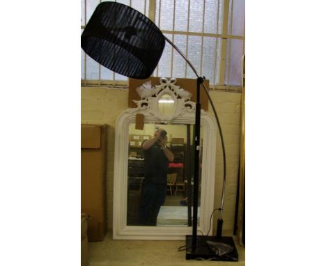 Floor standing designer extending floor lamp: 