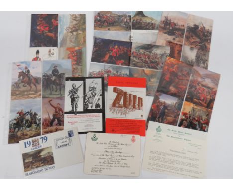 1964 Ticket Order Form For Welsh Premiere of the Film “Zulu”   together with a letter from the South Wales Borderers about th