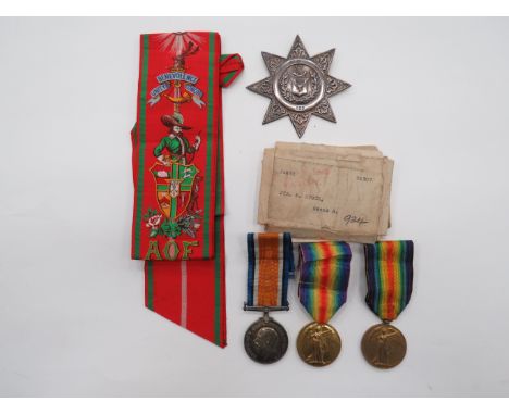 WW1 Essex Regiment Group  consisting silver War and Victory named “31492 Pte R Stock Essex R”.  Complete in issue box.  Toget