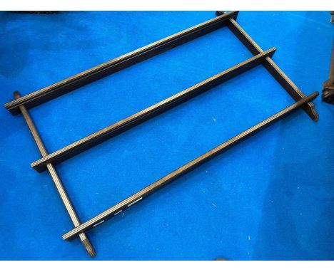 A vintage wall rack, width approx. 104cm
