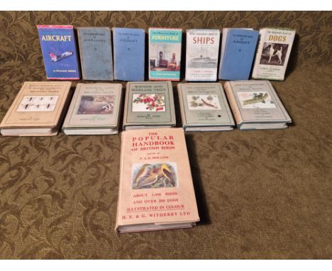 Observer Books, Edward Step Naturalist books and The Popular Handbook of British Birds