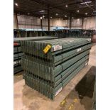 (140x) Teardrop Pallet Rack Beams, 100" X 3-1/4", 2-Tab ($70 Loading fee will be added to Buyer's in