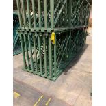 (15x) Teardrop Pallet Rack Uprights, 48" X 16', 3" X 1-5/8" Leg, 3-1/4" X 4-1/4" Footplate ($30 Load