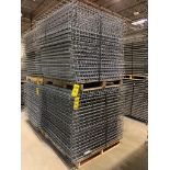 (80x) Waterfall Pallet Rack Wire Deck, 48" Deep X 46" Wide ($20 Loading fee will be added to Buyer's