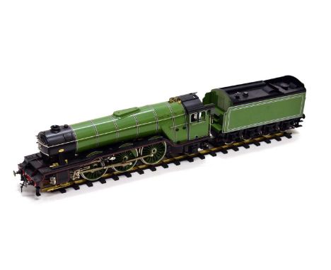 Aster Hobby - Gauge 1 model live steam locomotive - ' LNER A3 Class Pacific ', no.4472, the model finished in light green liv