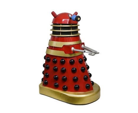 Doctor Who Interest - Life-size reproduction fibre glass and composition model of a Mark 2 Dalek (based on the Mark 2 Dalek t