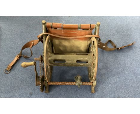 Signalman's Backpack Cable Layer, Used during WW2 each division in the German Army had an integral Signals unit, could be ope