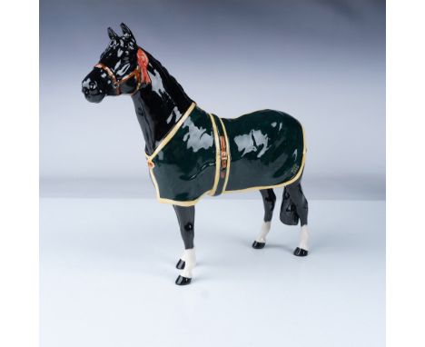 Presenting a rare and exquisite Beswick porcelain figurine of the Champion Welsh Mountain Pony, designed by renowned artist G