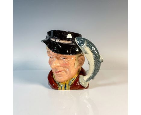Modeled in maroon coat, yellow striped scarf and black hat. Royal Doulton backstamp. Artist: Max HenkIssued: c. 1987Dimension