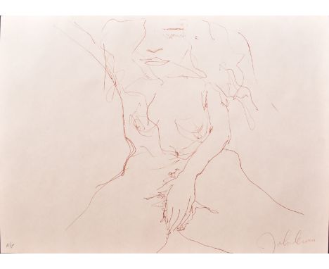 John Lennon (1940-1980)Bag One, circa 1978Lithograph, AP from the limited edition.Printed signature to lower right hand corne