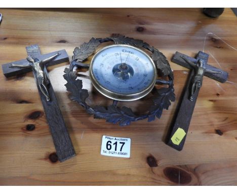 Barometer and Crucifix's&nbsp;