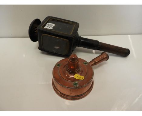 Brass Burner and Lamp 