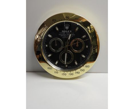 Rolex Dealer Display Clock to Replicate Oyster Perpetual Date Superlative Chronometer 