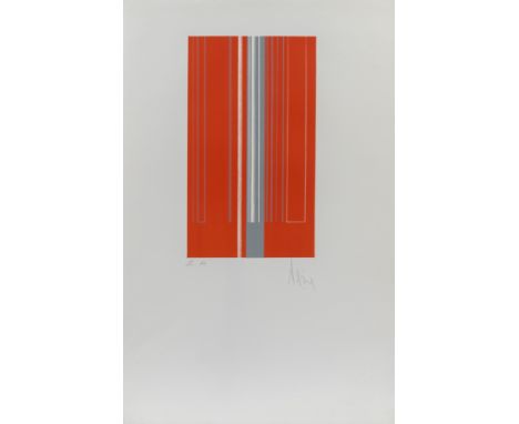Luc PEIRE (1916-1994), screenprint Untitled, numbered E.A. and signedLuc PEIRE (1916-1994), zeefdruk Zonder titel, genummerd 