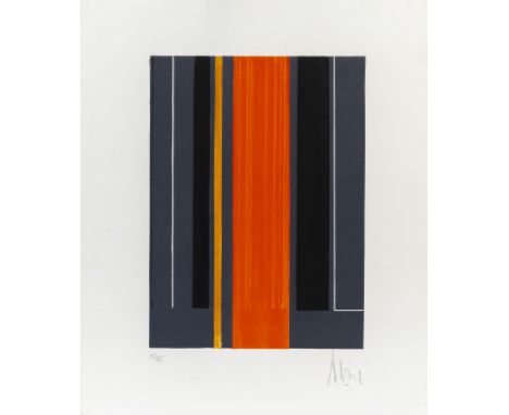 Luc PEIRE (1916-1994), screenprint Untitled, numbered 19/25 and signedLuc PEIRE (1916-1994), zeefdruk Zonder titel, genummerd