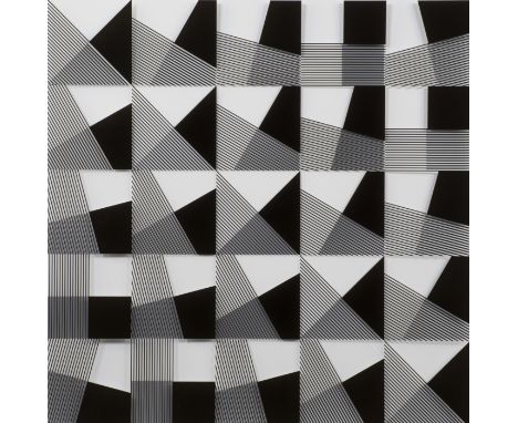 Marcello MORANDINI (1940), screenprint Komposition 679A, numbered 18/60 and signedMarcello MORANDINI (1940), zeefdruk Komposi