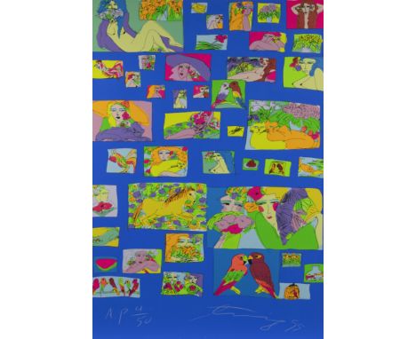 TING Walasse (1929-2010), silkscreen Things I like, numbered AP 4/50, signed and dated '95TING Walasse (1929-2010), zeefdruk 