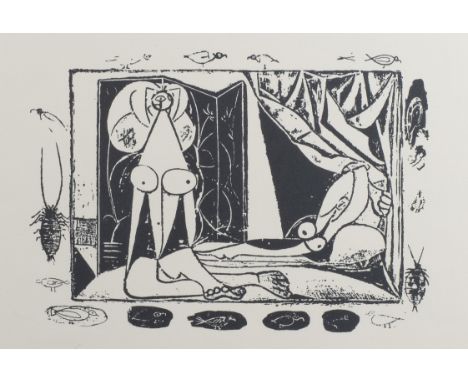 Pablo PICASSO (1881-1973), lithograph 'Les deux femmes nues', from the first edition of Le Minotaure on grand Vélin d'Arches 