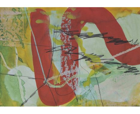 Collection graphics, Marino Marini lithograph 1964, Arp lithograph 1962, Gerard Richter lithograph/reprograph, Ubac derrière 
