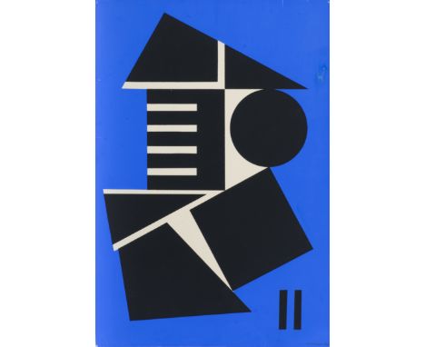 Jo DELAHAUT (1911-1992), screenprint Untitled , numbered 6/100 and signedJo DELAHAUT (1911-1992), zeefdruk Zonder titel , gen