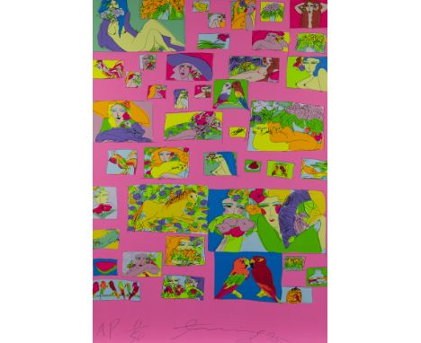 TING Walasse (1929-2010), silkscreen Things I like, numbered AP 11/50, signed and dated '95TING Walasse (1929-2010), zeefdruk