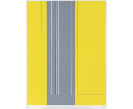 Luc PEIRE (1916-1994), screenprint Untitled, numbered 73/75 and signedLuc PEIRE (1916-1994), zeefdruk Zonder titel, genummerd
