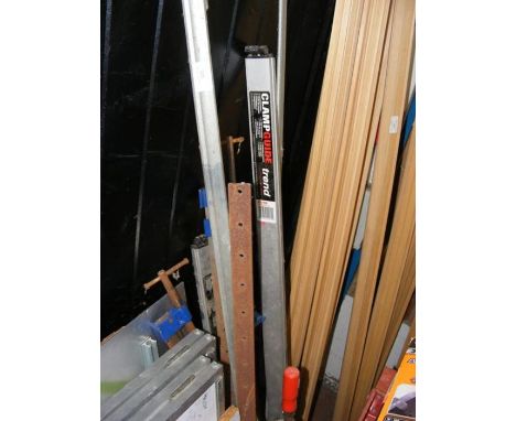 A quantity of sash clamps